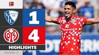 Mainz Keeps Europe-Dreams Alive! | VFL BOCHUM - MAINZ 05 | Highlights | Matchday 33 – Bundesliga
