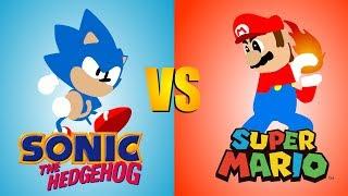 MARIO VS SONIC Animation