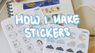 How I Make Stickers With the Silhouette Portrait 3