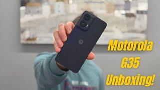 Motorola Moto G35 5G: Unboxing & First Impressions