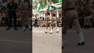 Amazing drill by BSF girls #army #bsf #ncc #shortvideo #shorts #motivation