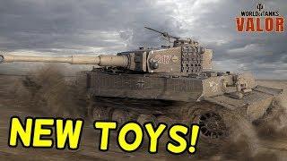 I GOT NEW TOYS!!! || World of Tanks: Valor