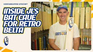 Inside Justin Langer's EPIC Bat Cave for Retro Belta | Kookaburra Cricket