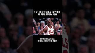 농구: 미국농구에서 흑인들이 더 많이 보이는 이유