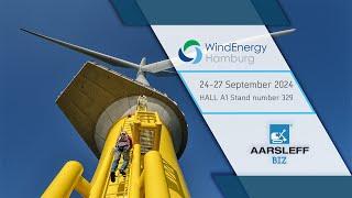 AARSLEFF BIZ Wind energy Hamburg Exhibition