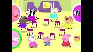 Peppa Pigs Party time Gameplay (strange things happened on musical chairs)