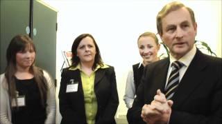 Enda Kenny Visits airmid's Bed Bug Testing Facilities