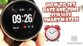 HOW TO SET THE TIME AND DATE OF YOUR JSW1688 SMARTWATCH | AQUA FIT SMARTWATCH | TUTORIAL ENGLISH