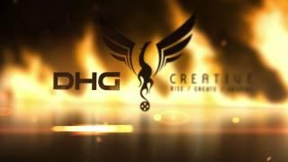 DHG Creative Animated Fire Logo