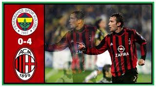 #Shevchenko Poker: Fenerbahce SK v AC Milan: 0-4 #UCL 2005-06 - English Commentary - FHD 1080P