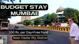 Mumbai Budget Stay | Only 100 Rs Dormitory with Free Langar Food at Dadar Gurudwara.