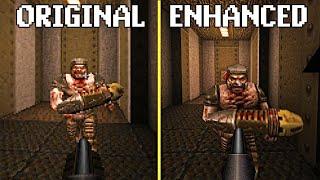 Quake Enhanced Vs Original Graphics Comparison (Quake 1996 Vs 2021)