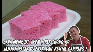 KUE APEM / PAK THONG KO ENAK KENYAL GAMPANG !!