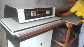 AUTOMATIC COAT COLLAR CUFF FUSING MACHINE BY R.K.D INDUSTRIES