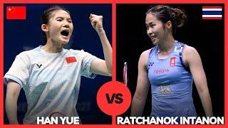 Ratchanok Intanon(THA) vs Han Yue(CHN) Badminton Match Highlights | Revisit Indonesia Masters 2022