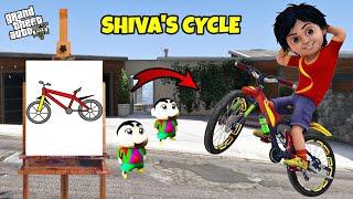 GTA 5 : FRANKLIN DRAWING SHIVA'S CYCLE WITH HELP OF MAGICAL PAINTING BOARD