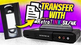 Digitize Analog Video with RetroTINK 4K & 5x