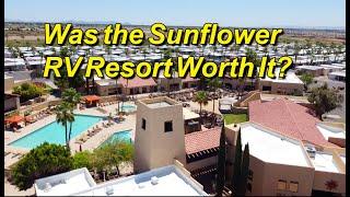 Final recap of the Sunflower RV Resort in Surprise, AZ