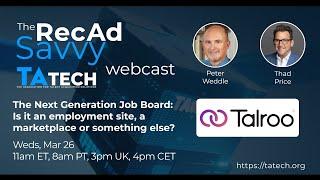 RecAd Savvy - The Next Generation Job Board