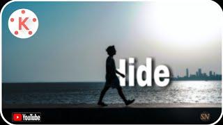 Hide TEXT as Walk | Masking | Kinemaster Tutorial