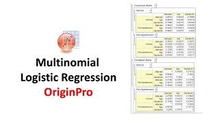 Multinomial Logistic Regression in OriginPro | Step-by-Step Analysis