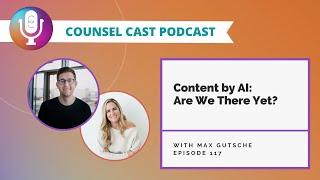 Content by AI: Are We There Yet? with Max Gutsche -- #marketing #podcast #viral