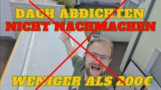 Dach abdichten NICHT NACHMACHEN !!!!!!! [Iveco Daily Post Koffer Umbau  T9]