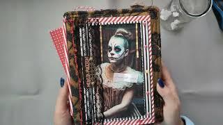 Verlosung ! Creepy Circus Junkjournal von Ulrike - die Gewinnerin steht fest!