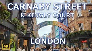 CARNABY STREET | SOHO LONDON | 4K