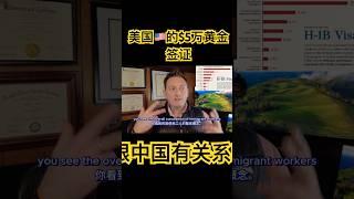 会要影响中美关系吗？美国的$5万黄金签证跟中国人和H1B有什么关系吗？ 对中美关系很重要！ #特朗普 #马斯克 #黄金签证 #黄金卡 #美国 #中国 #中美关系 #移民美国 #签证 #h1b