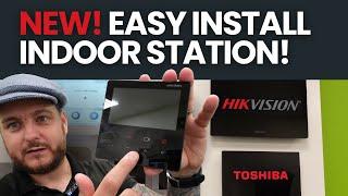 NEW HIKVISION DS-KH6110-WE1: Easy Install 4'' Indoor Station!