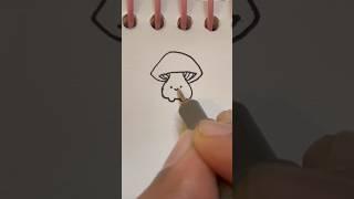 Cool things to draw when you're bored ‍🟫 #shorts #drawingtutorial #art #satisfying