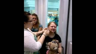 Ears pierced freak-out!