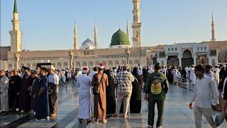 Roza E Rasool ﷺ par Hazri l|  Masjid E Nabawi ||Friday 20 Sep 2024 || Madina Munawara Haram Saudi