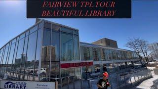 Tour of the Beautiful Fairview Branch of Toronto Public Library in 4K (HDR Soon) #library #libraries