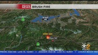 Evacuations ordered around Radford Fire burning near Big Bear