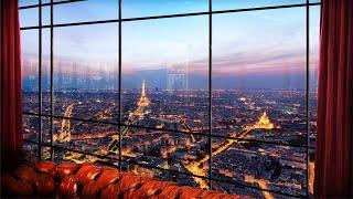 Jazz Bar in Paris (Jazz Piano) - 3D Ambient Sounds, ASMR for Studying, Relaxing, Sleeping