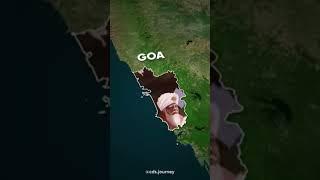 All information in Goa #geography #map #YouTube shorts#