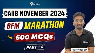 CAIIB November 2024 BFM Marathon | BFM Important Topics & MCQs | CAIIB BFM Exam Preparation | EduTap