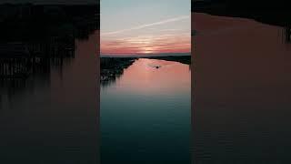 2023 Holden Beach 4K Drone Stock Footage Vertical by CLT360 Media