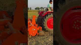 Mahindra 255 Di Power+ With 8Ft Rotavator Full Video on Channel