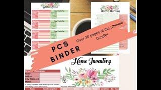 PCS Binder- Moving with the Military