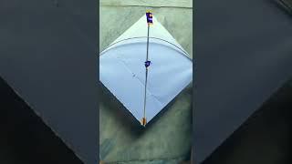 How to make notebook kite, how to make kite, notebook kite #youtubeshorts #shortvideo