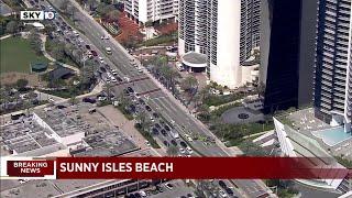 Traffic alert: Avoid Collins Avenue in Sunny Isles Beach