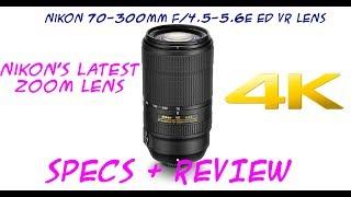 NIKON AF-P NIKKOR 70-300mm f/4.5-5.6E ED VR LENS - OPTICS - PHOTOGRAPHY