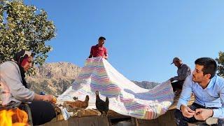 Plastering the Roof with the Stone Man and Love Between Asghar and Halimeh