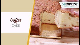 Coffee Cake using 50Express® Cream Cake mix