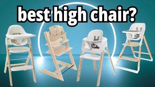 BEST HIGH CHAIR? Stokke vs Mockingbird vs Ergobaby