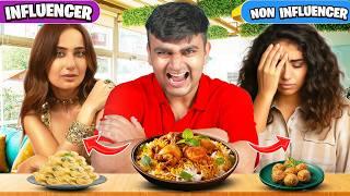 Spending Rs2000 on Influencer Restaurant vs Non Influencer Restaurant Food