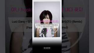 [Stone Lyric] Luci Gang - 얌전한 고양이 부뚜막에 먼저 올라간다 (Remix) (Feat. SINCE, Ash-B, Polodared)｜#Shorts